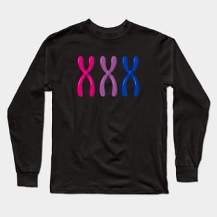 Bisexual Chromosome Long Sleeve T-Shirt